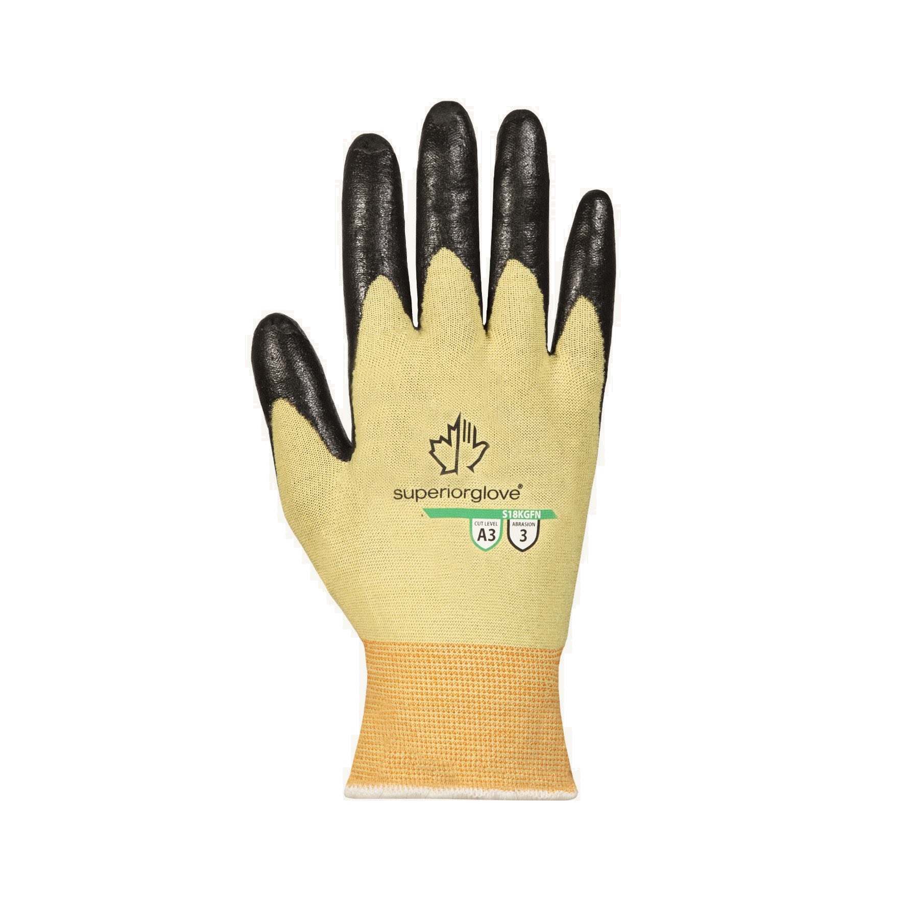 DEXTERITY 18G KEVLAR NITRILE PALM COATED - Tagged Gloves